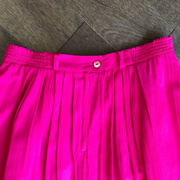 Host pick 🔥Vintage highwaist pink maxi skirt; 12P - Picture 5 of 11